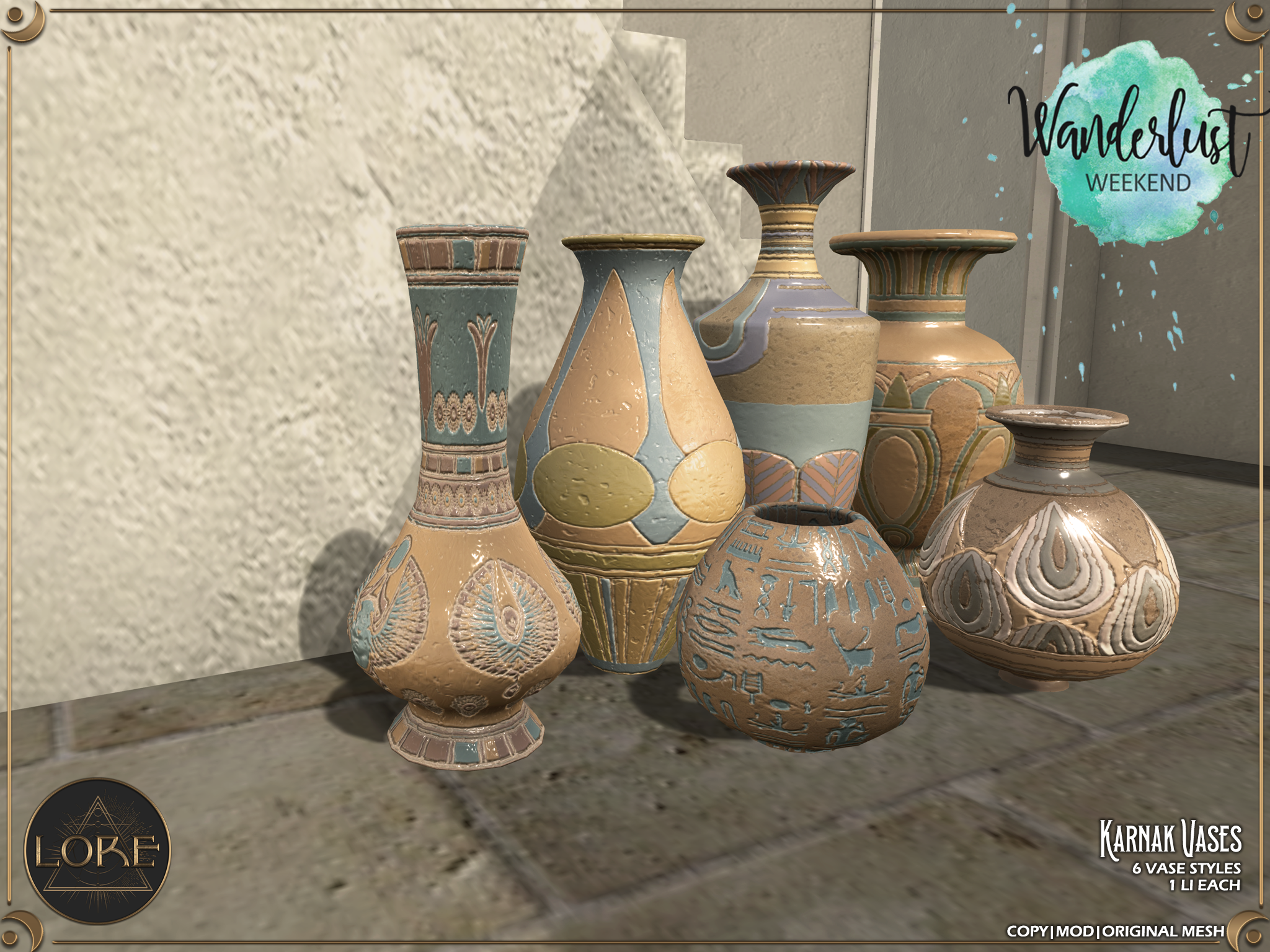 Lore – Karnak and Luxor Vases