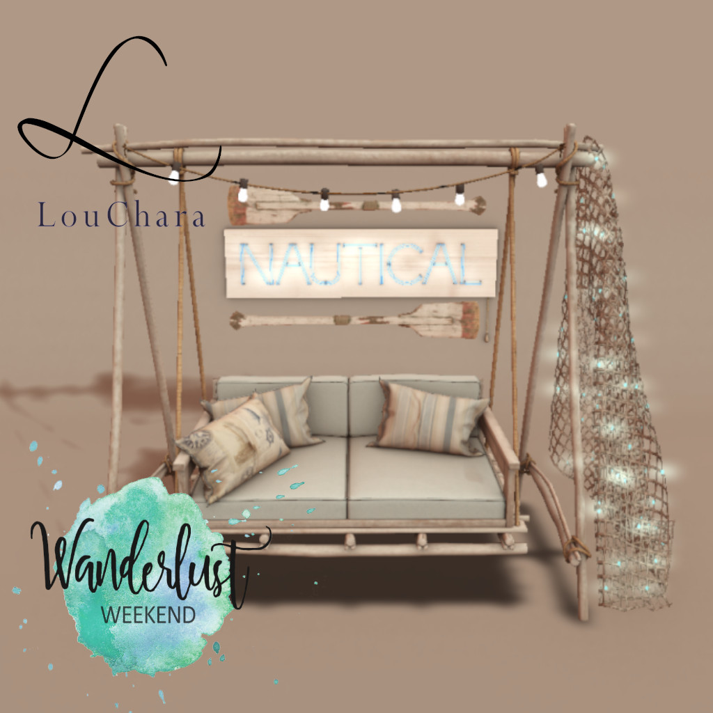 LouChara – Sea Breeze Bench