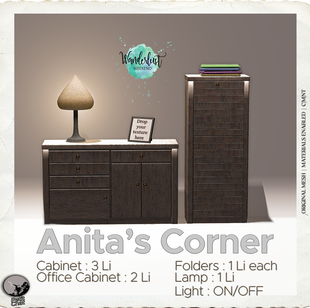 Petite Chat – Anita’s Corner