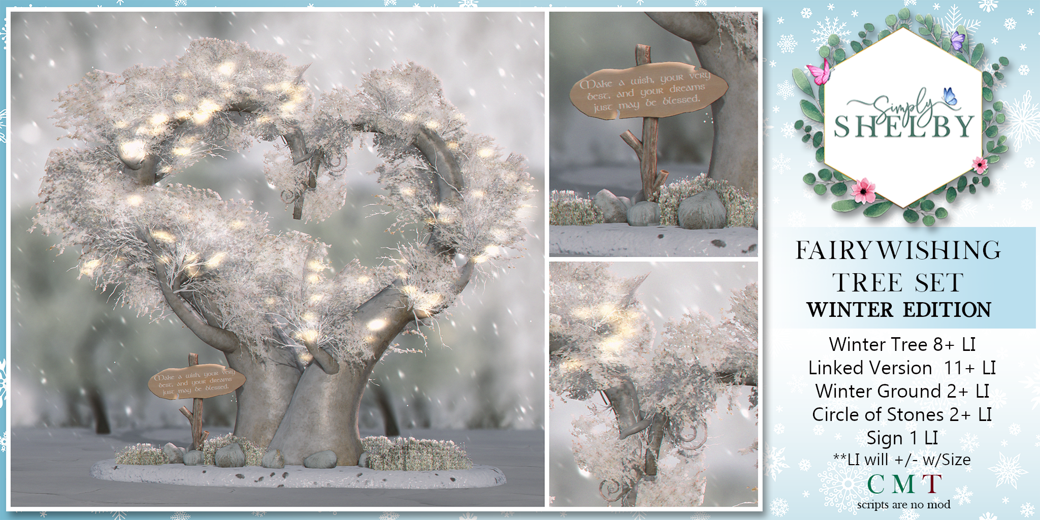 Simply Shelby – Fairy Wishing Tree & Egyptian Inspired Fireplace