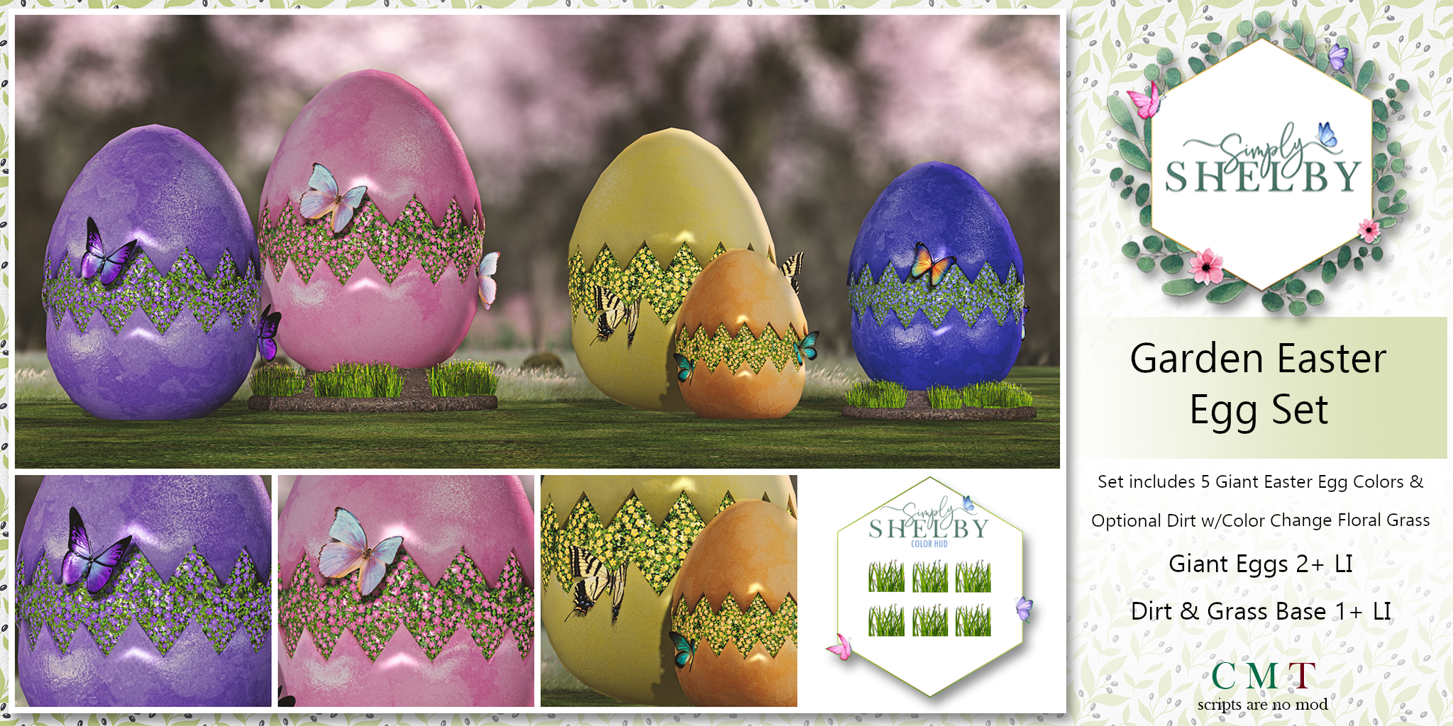 Simply Shelby – Garden Easter Egg Set