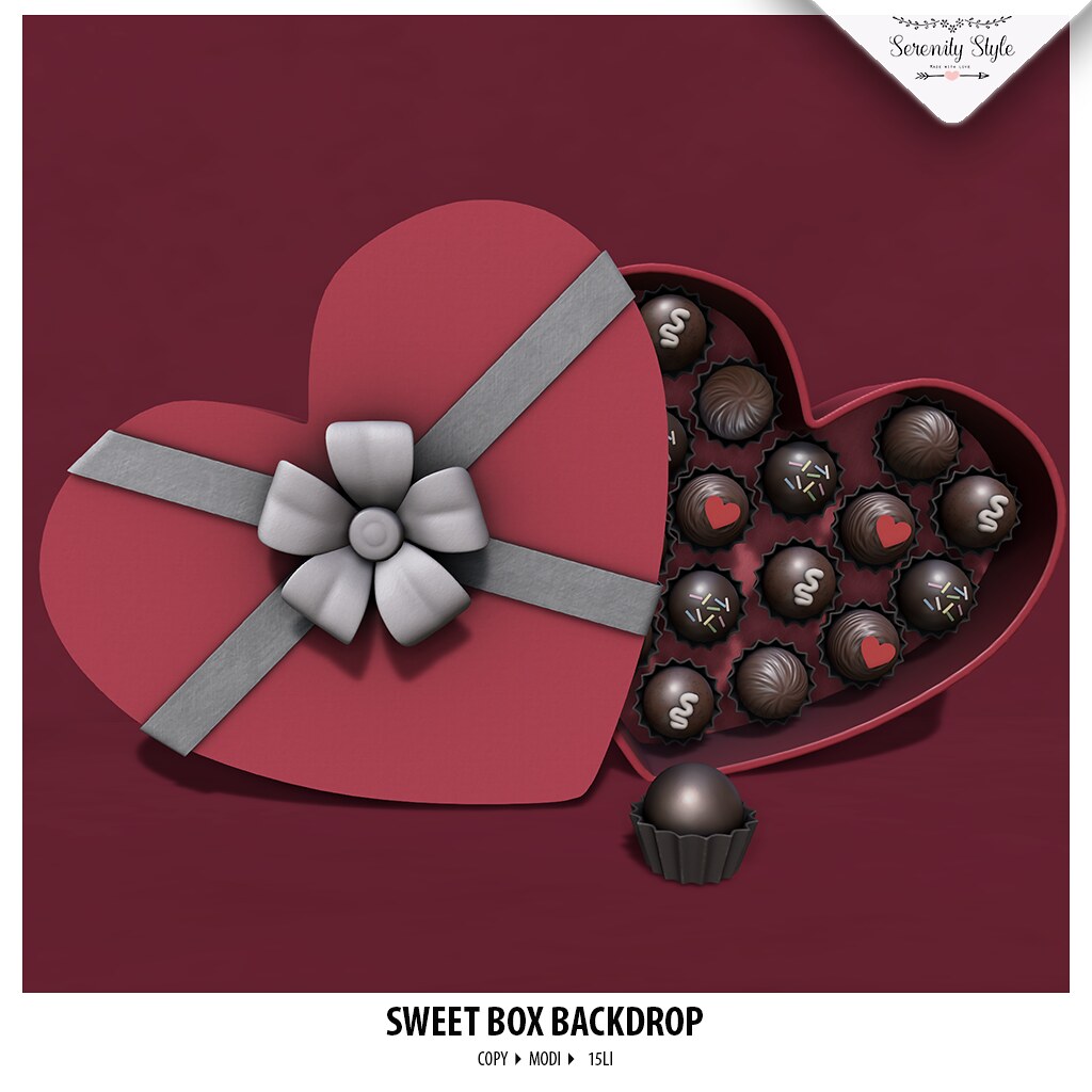 Serenity Style – Sweet Box Backdrop