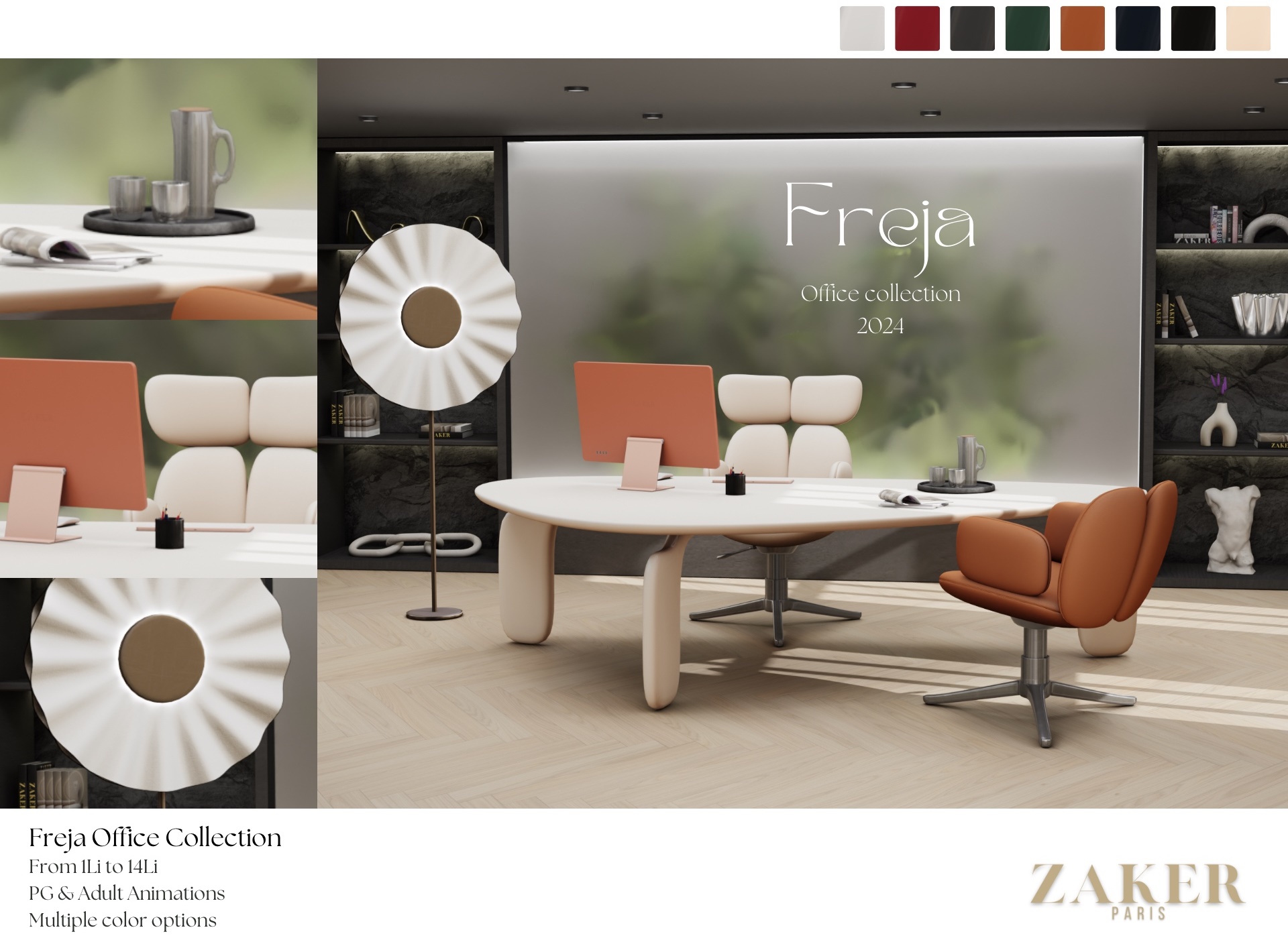 Zaker – Freja Office collection
