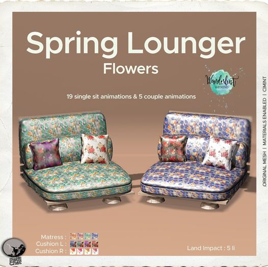 Petit Chat – Spring Lounger