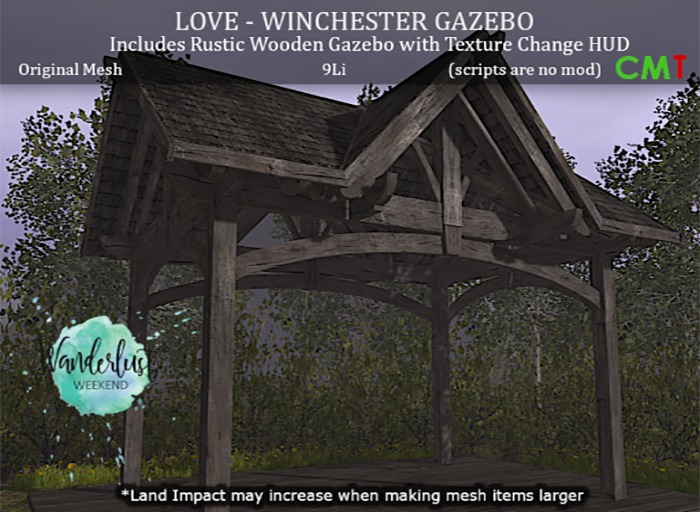 LOVE – Winchester Gazebo
