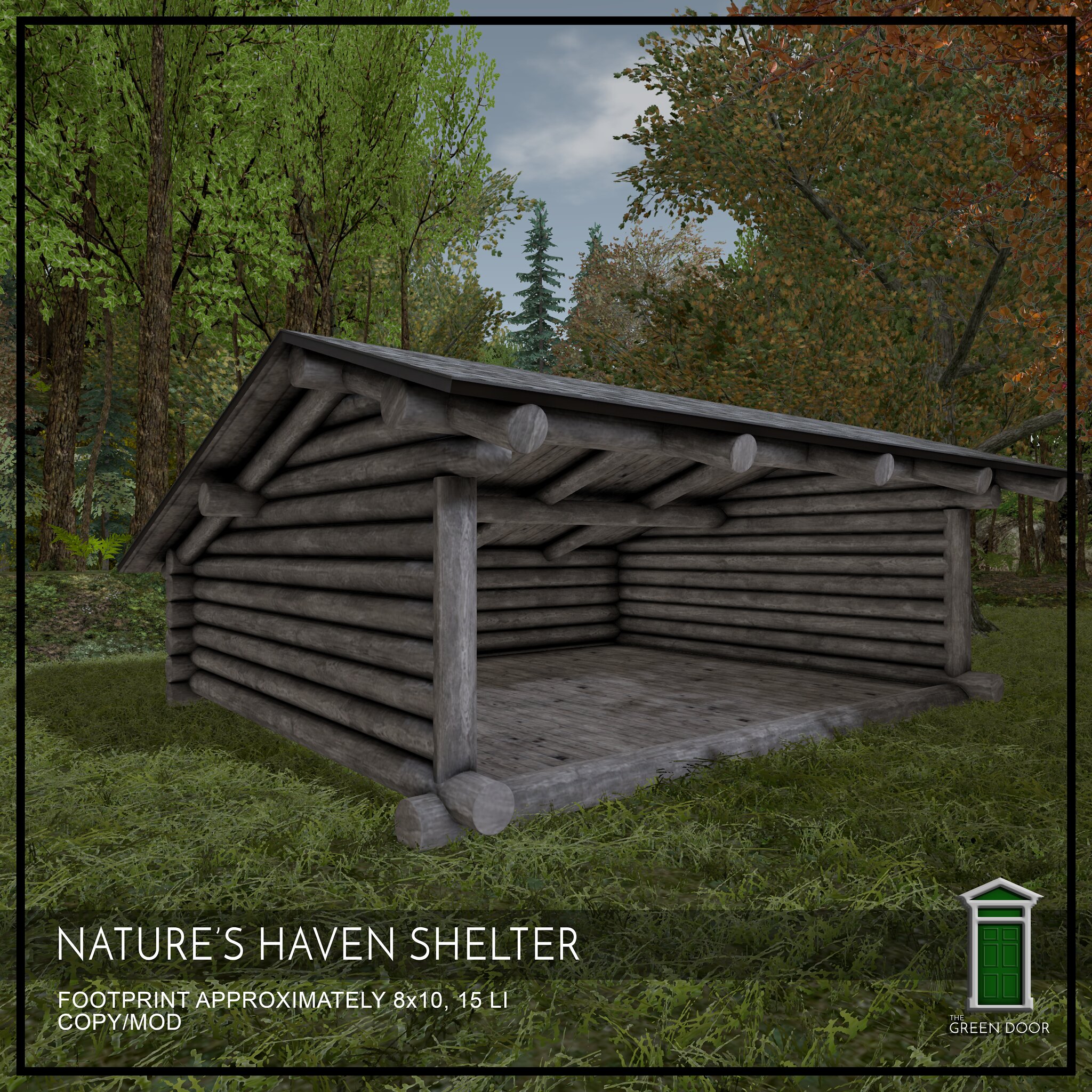 The Green Door – Nature’s Haven Shelter