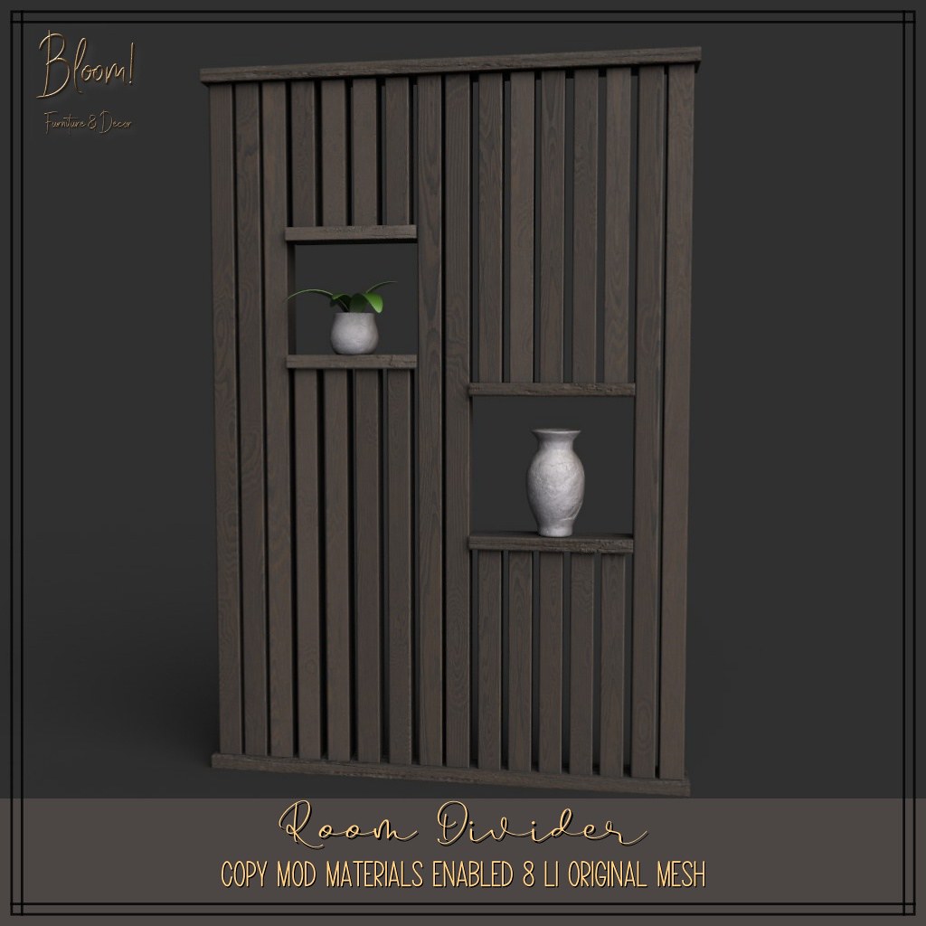 Bloom! Originals – Room Divider