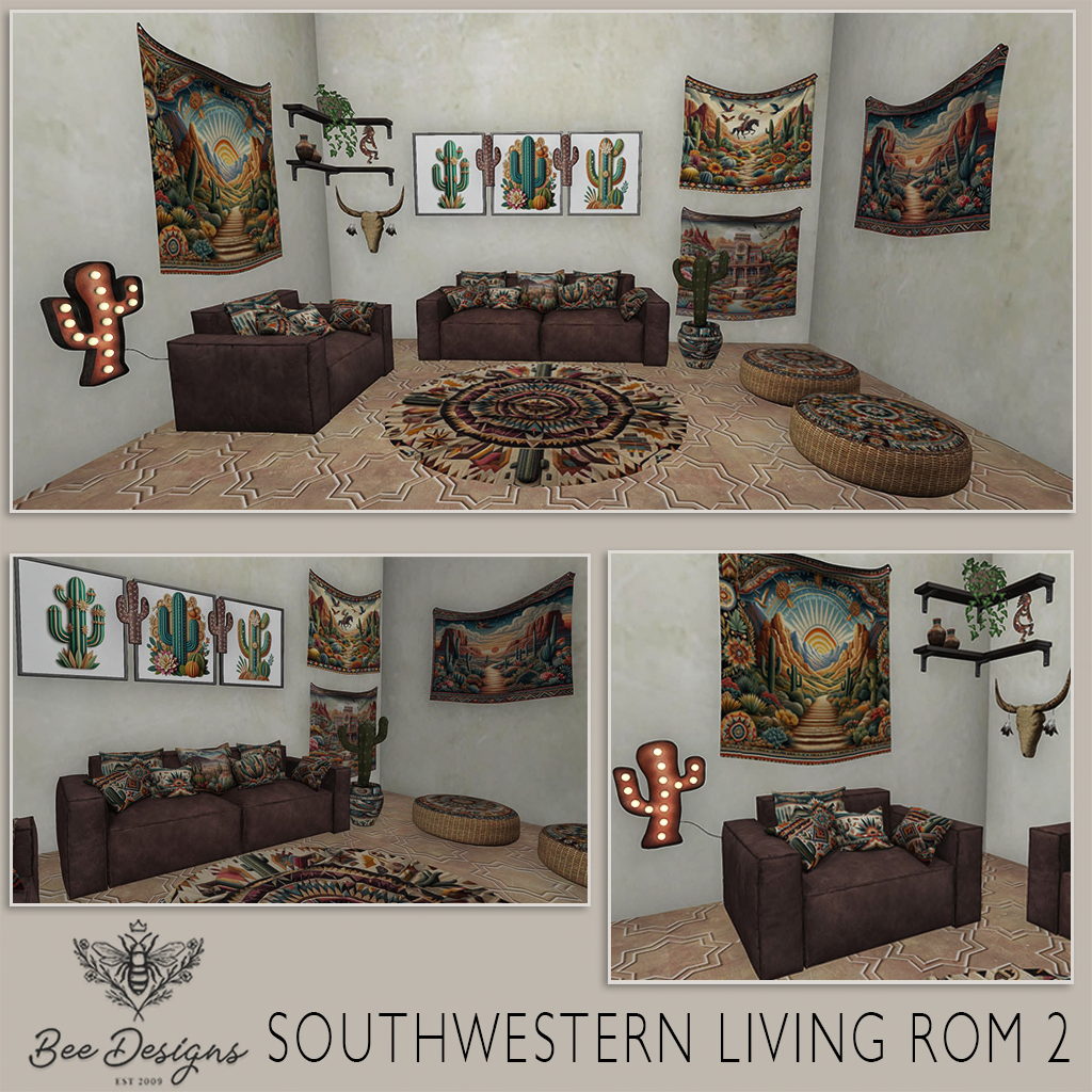 Bee Designs – Southwestern Living Room