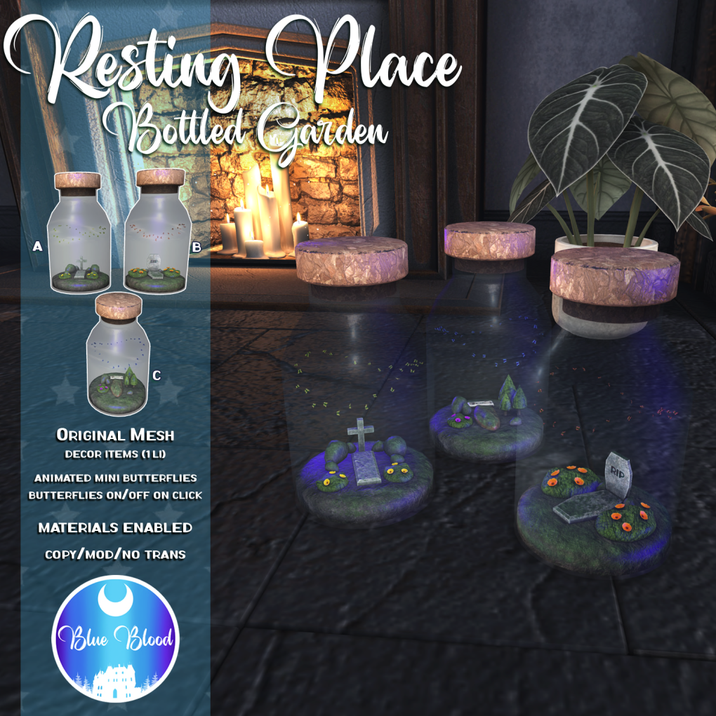 Blue Blood – Resting Place Bottled Garden