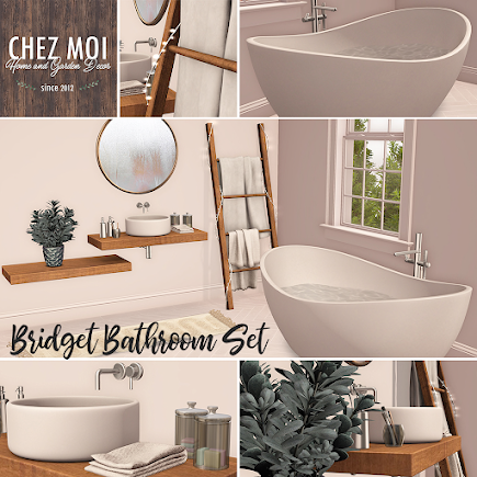 Chez Moi – bridget Bathroom set