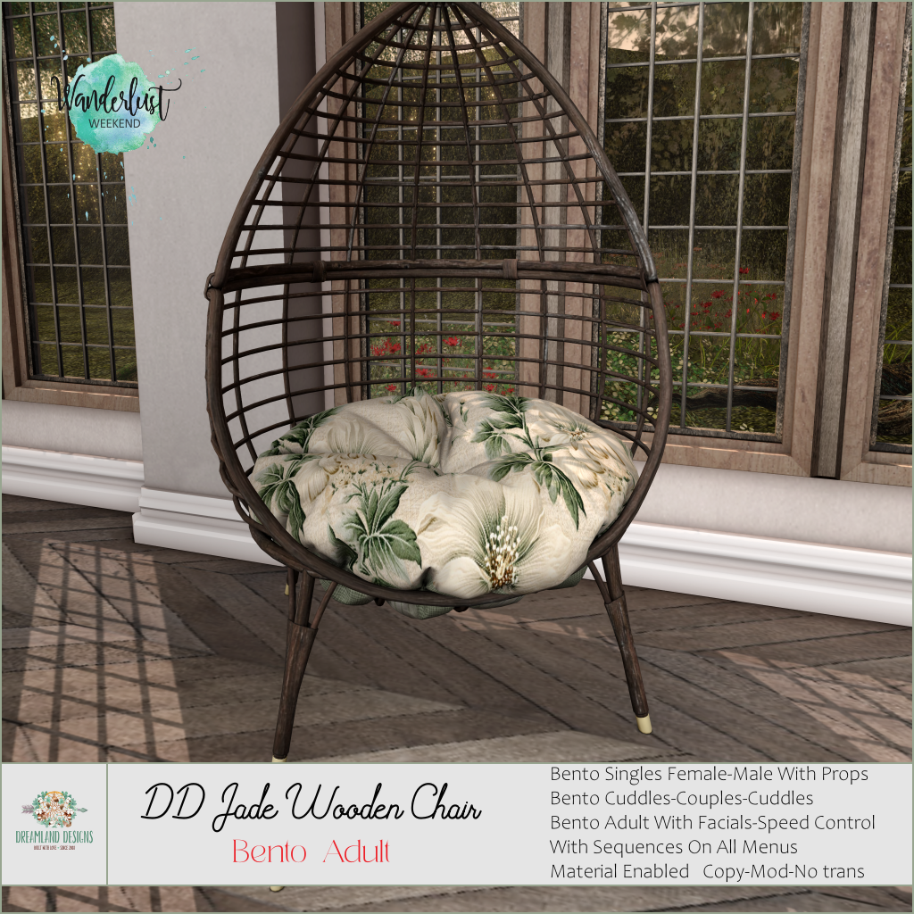 Dreamland Designs – Jade Wooden Chair