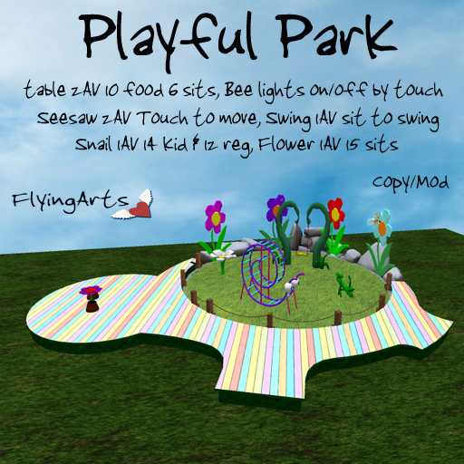 Flying Arts – Playful Park & Frog Pond