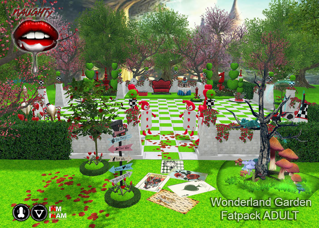 Naughty Bits – Wonderland Garden Collection