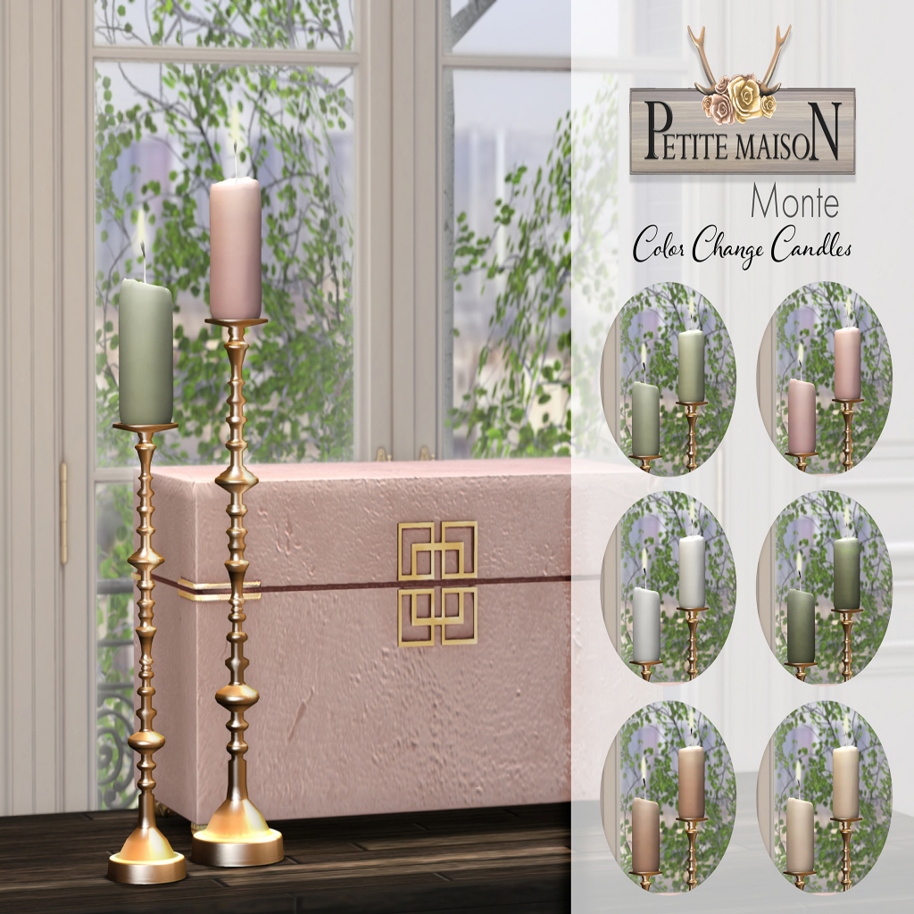 Petite Maison – Pia Trunks and Monte Candle Set
