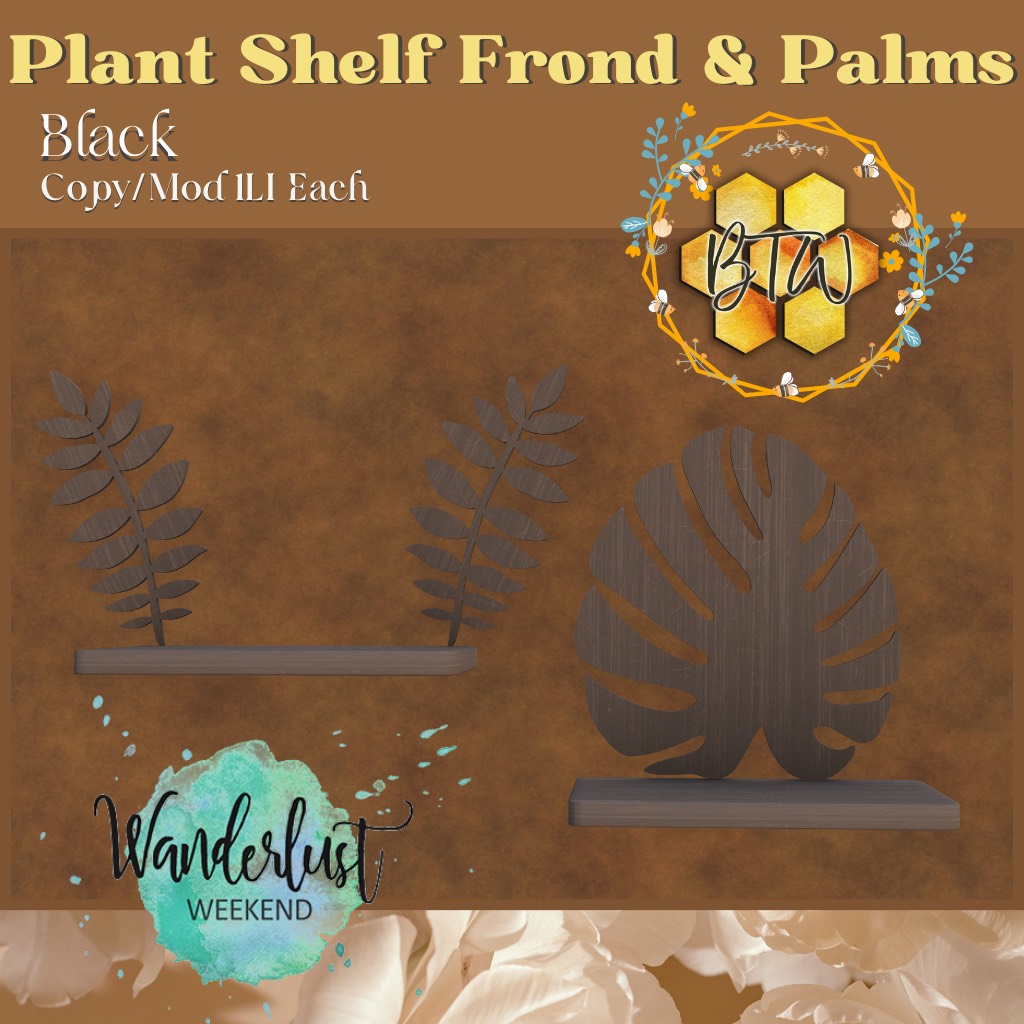 BTW – Plant Shelf Frond & Palms