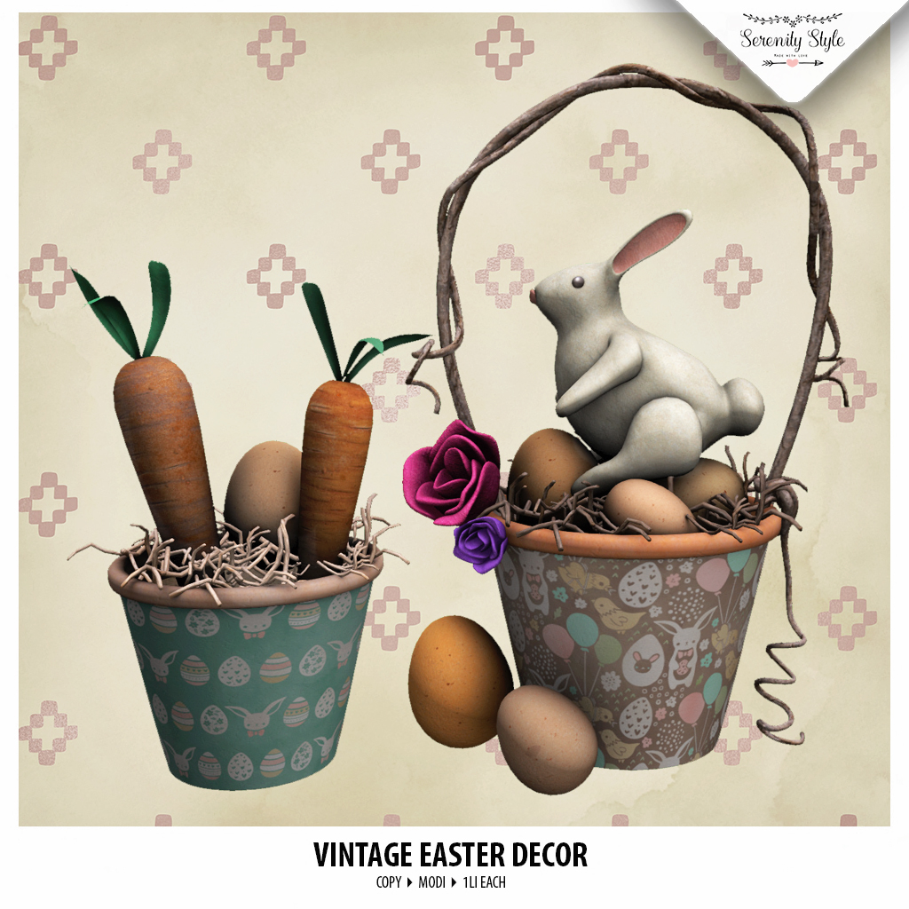 Serenity Style – Vintage Easter Decor