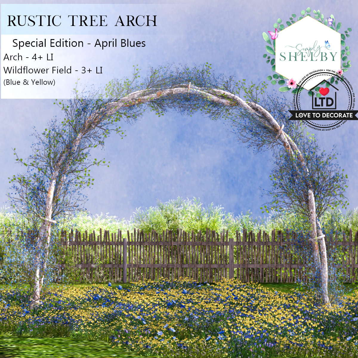 Love to Decorate – Rustic Tree Arch
