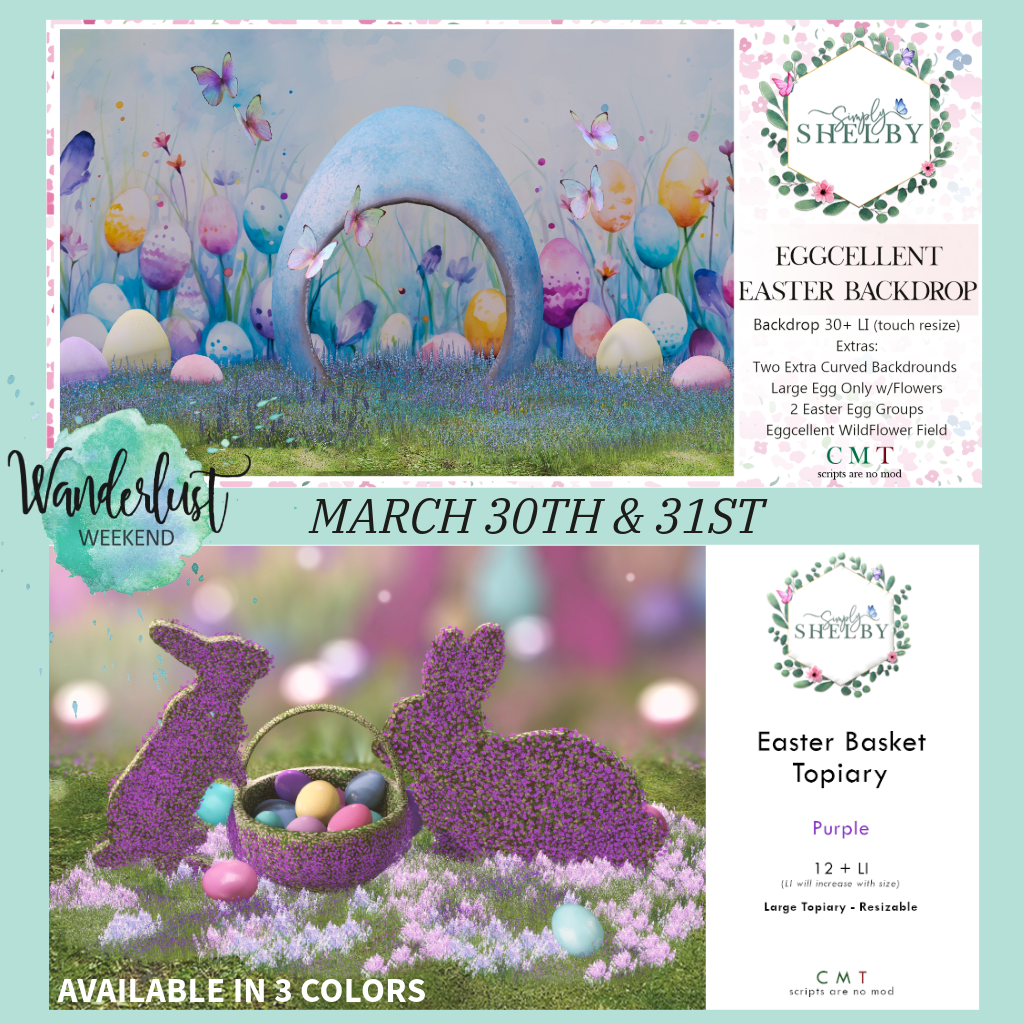 Simply Shelby – Easter Basket Topiary & Eggcellent Easter Backdrop