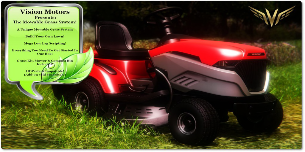 Vision Motors – The Mowable Grass System