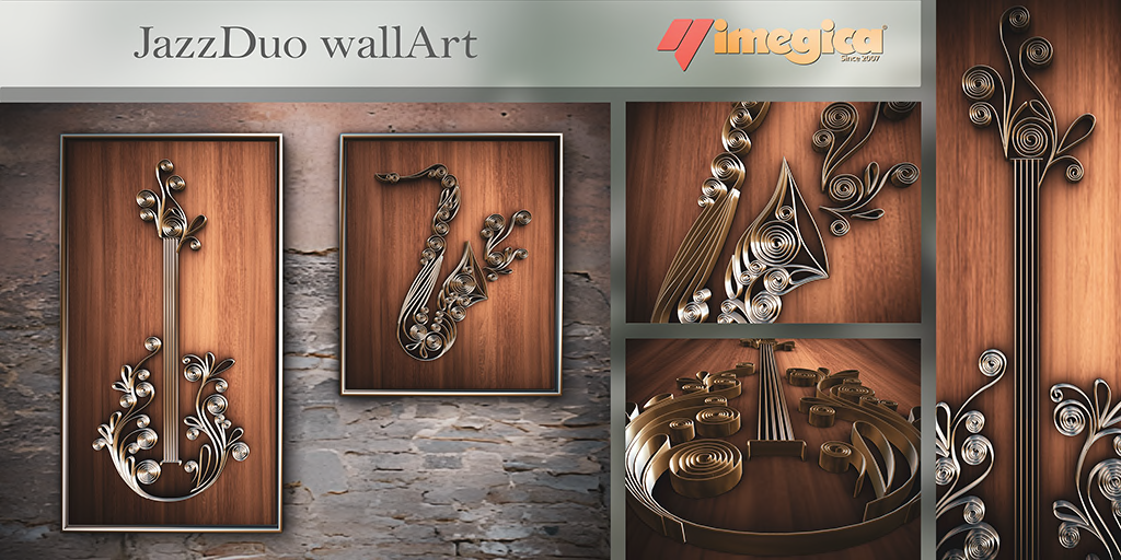 Imegica – JazzDuo Wall Art