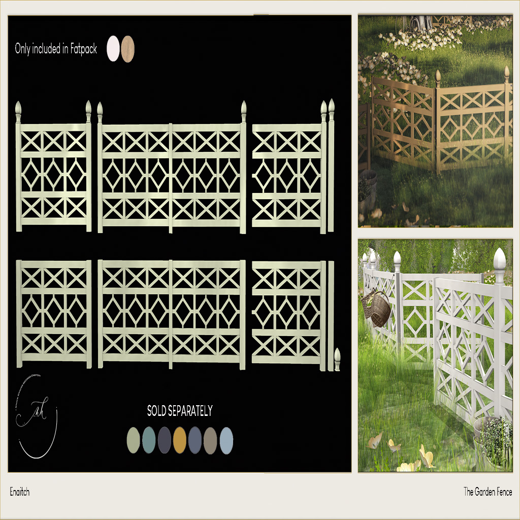 Enaitch – Modular Garden Fence & The Birdhouse