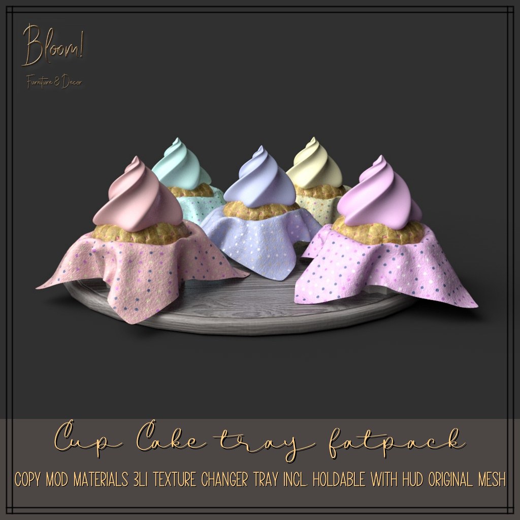 Bloom! originals – Cup Cake tray Fatpack