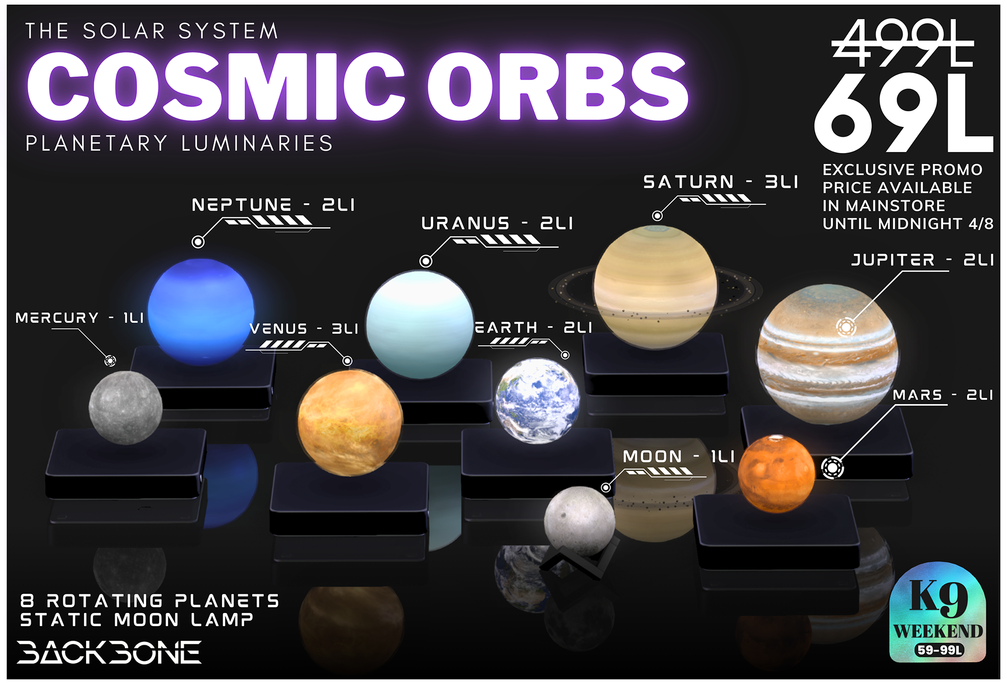 BackBone – Cosmic Orbs