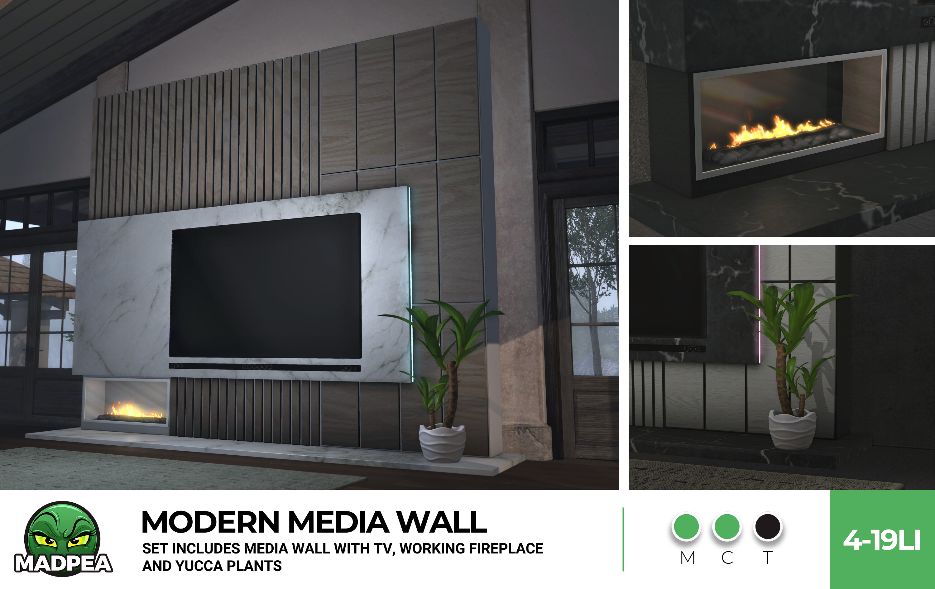 MadPea – Modern Media Wall