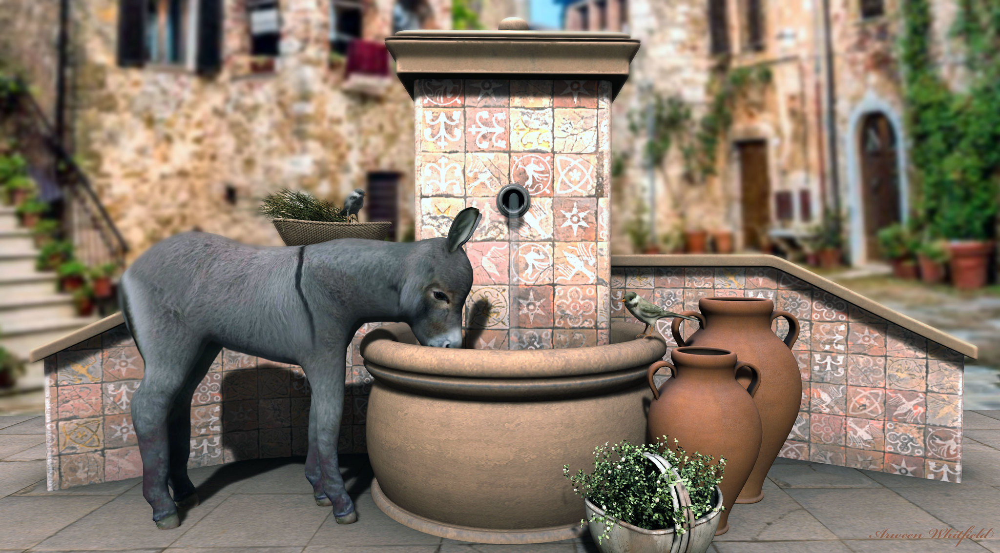 Serenity Style -Village Fountain – arweenwhitfield