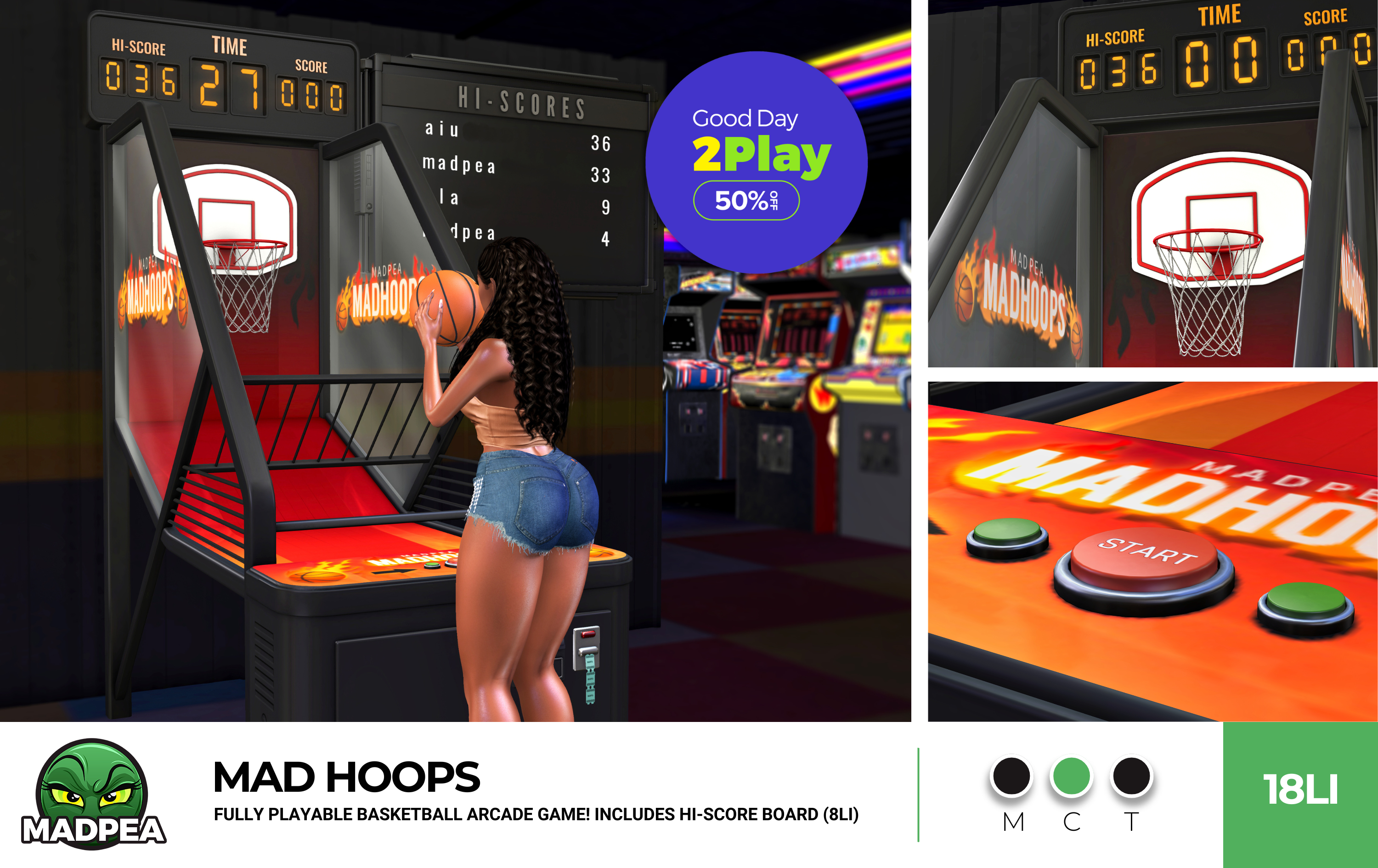 MadPea – Mad Hoops