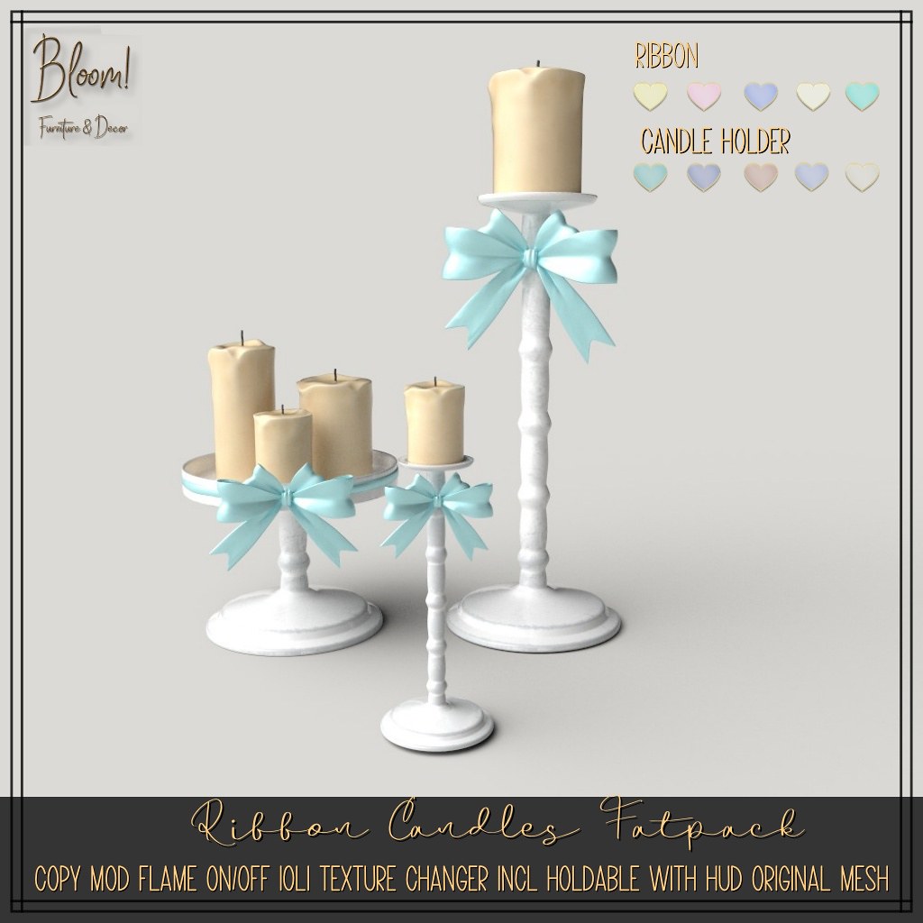 Bloom! Originals – Ribbon Candles Fatpack – Giveaway!