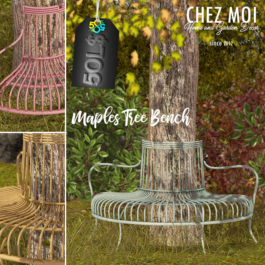 Chez Moi – Maples Tree Bench