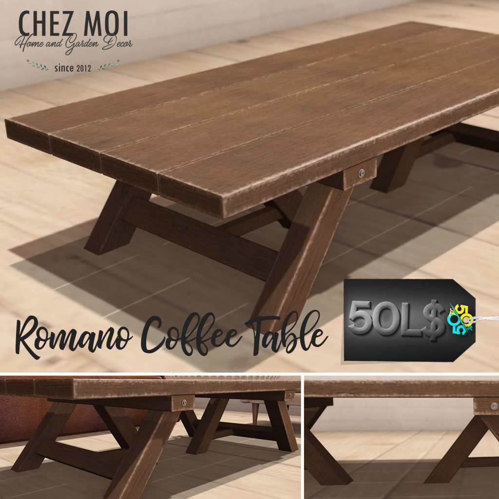 Chez Moi – Romano Coffee Table