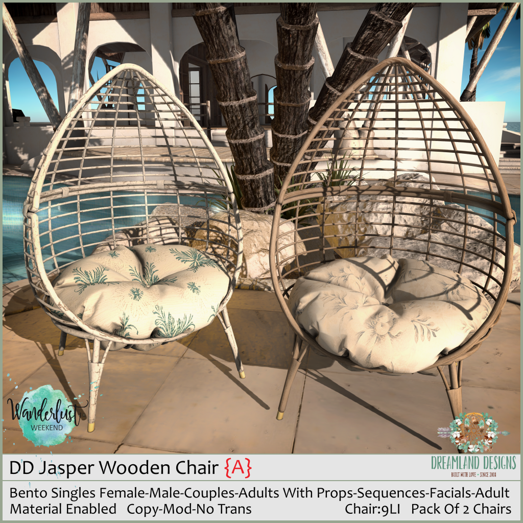 Dreamland Design – Jasper Wooden Chair