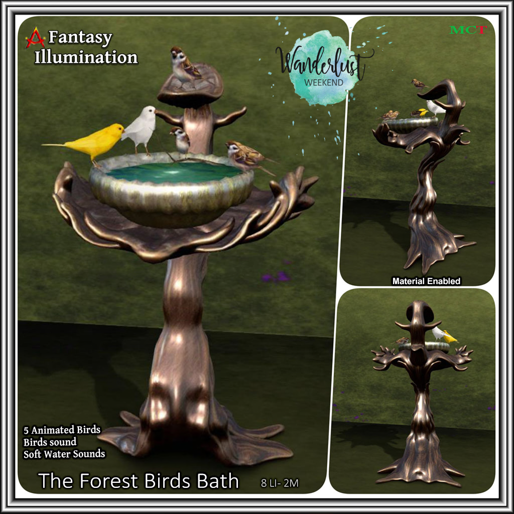 Fantasy Illumination – The Forest Birds Bath & Way To Purity