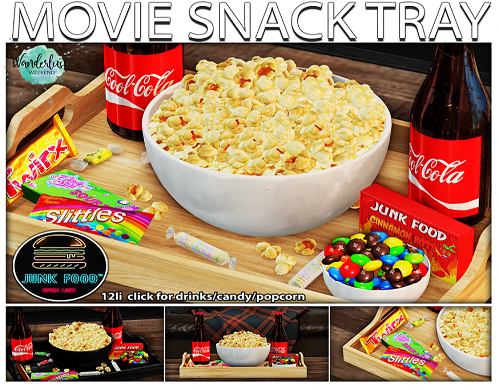 Junk Food – Movie Snack Tray