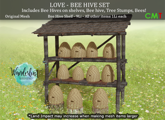 Love – Bee Hive Set