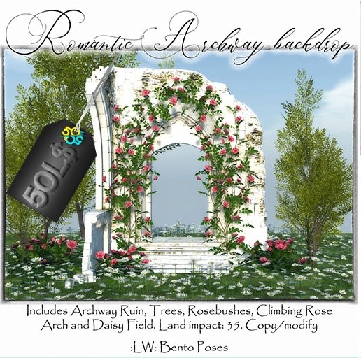 Luanes Poses – Romantic Archway Backdrop