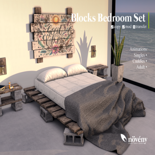 Noveny – Blocks Bedroom Set