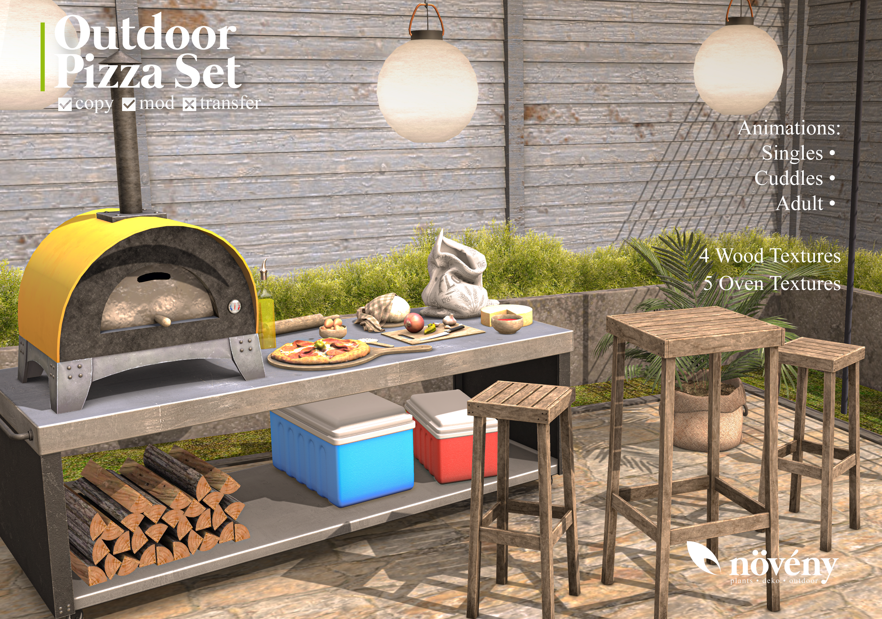 Noveny – Outdoor Pizza Set