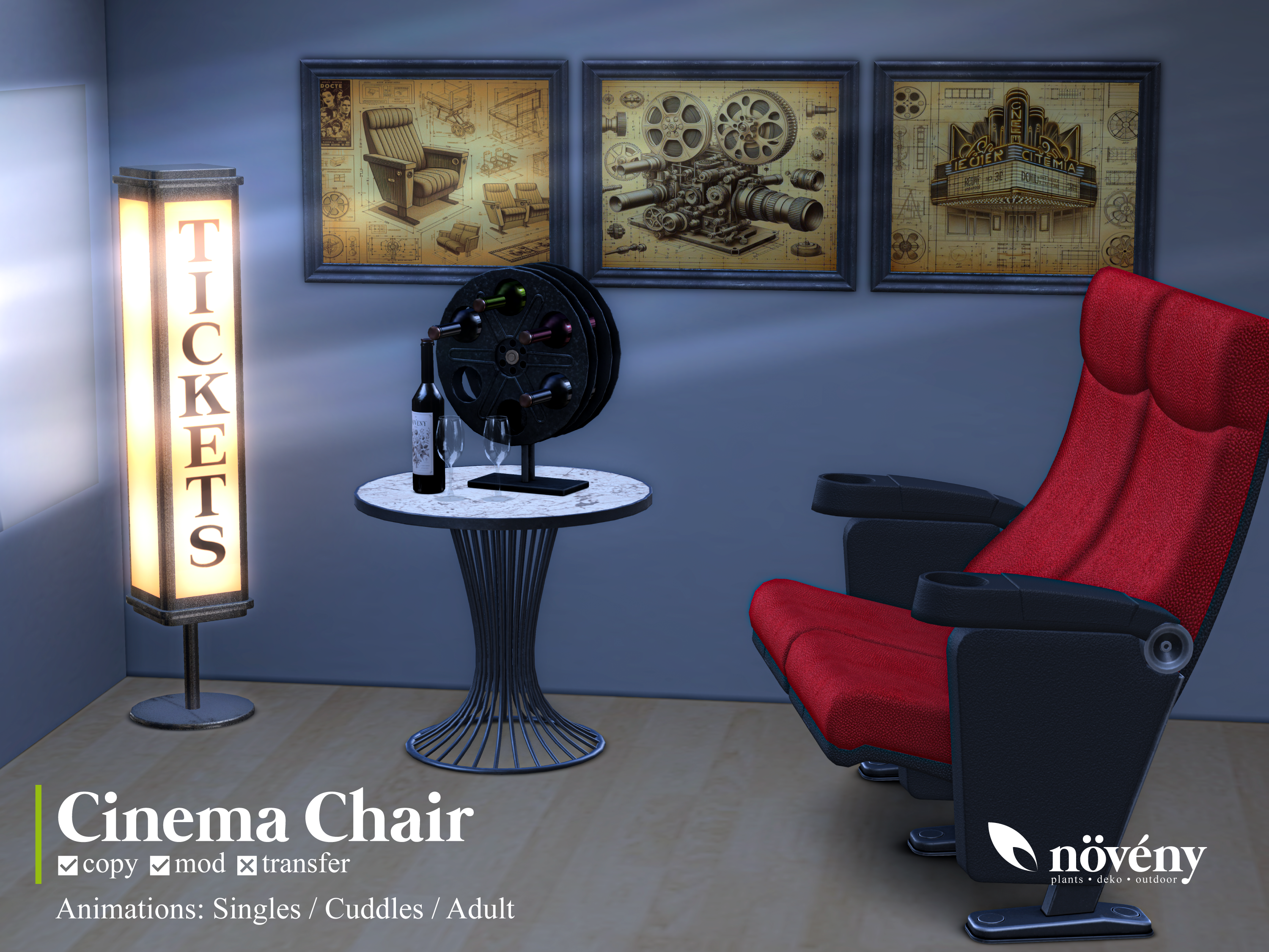 Noveny – Cinema Chair