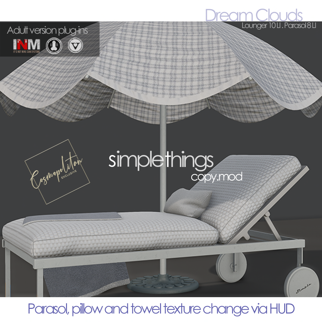 Simple Things – Dream Clouds Lounger