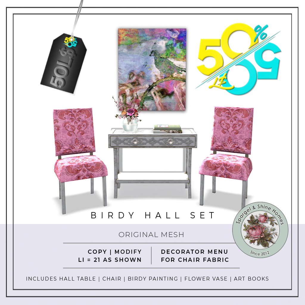 Spargel & Shine – Birdy Hall Set