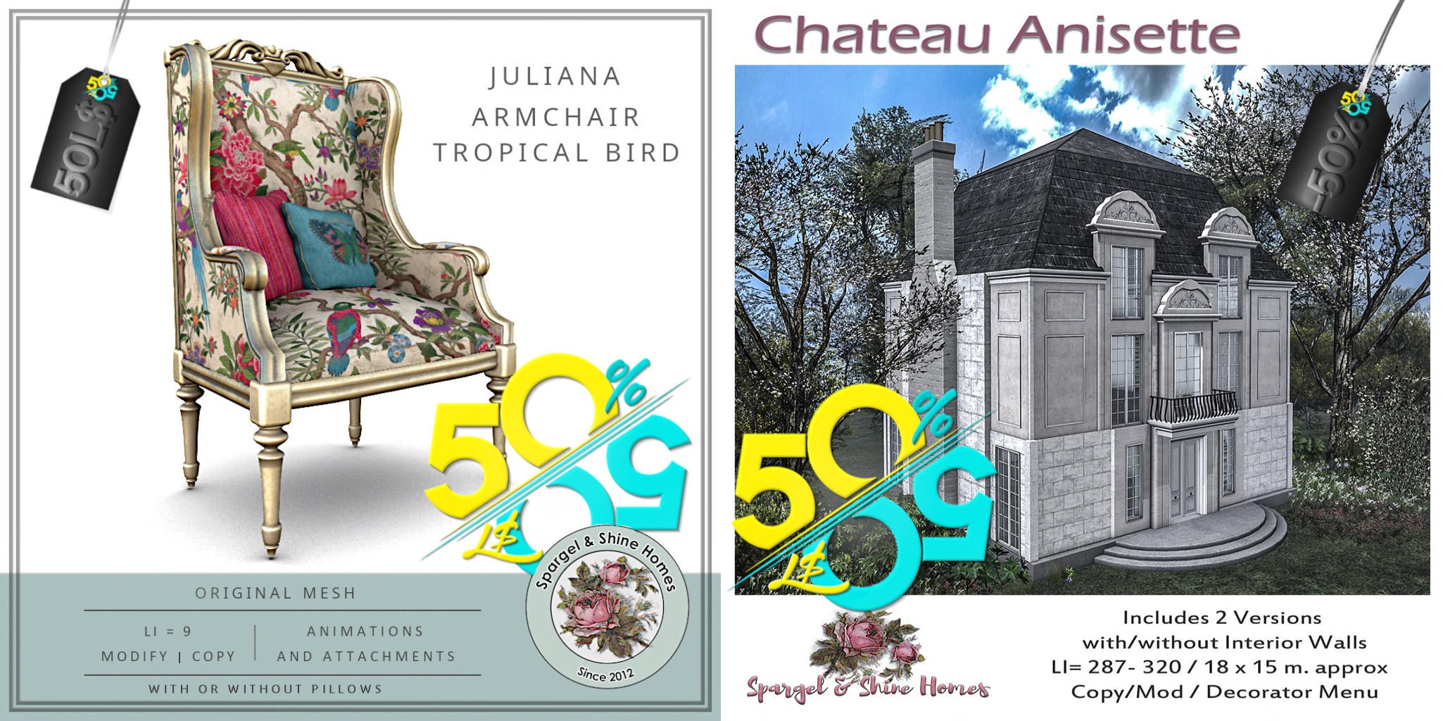 Spargel & Shine – Juliana Armchair & Chateau Anisette
