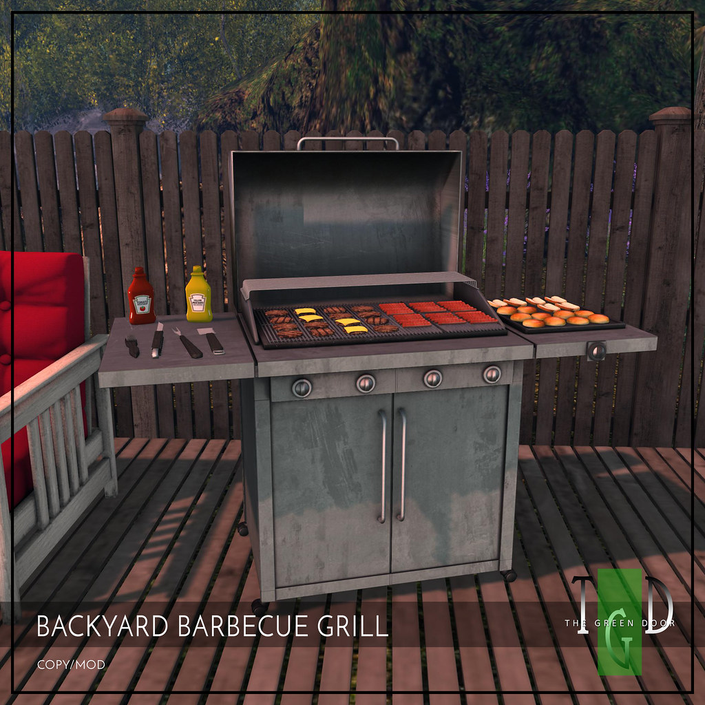 The Green Door – Backyard Barbecue Grill – Wanderlust Weekend