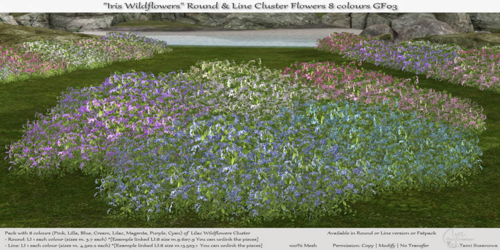 TM Creation – Iris Wildflowers