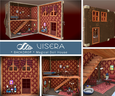 Visera – Magical Doll House Backdrop