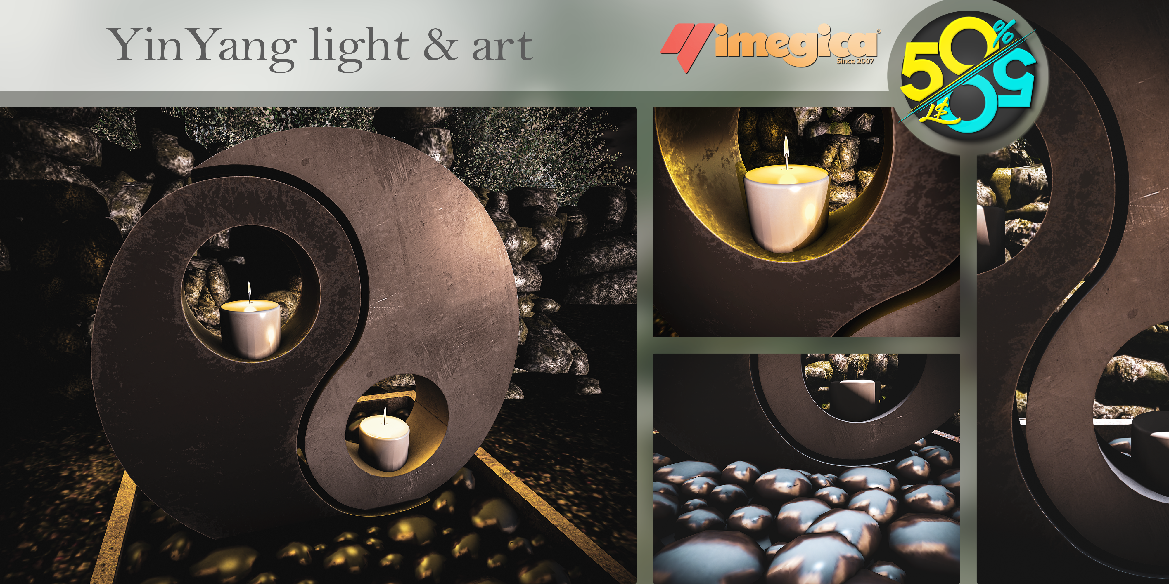 Imegica – YinYang Light & Art