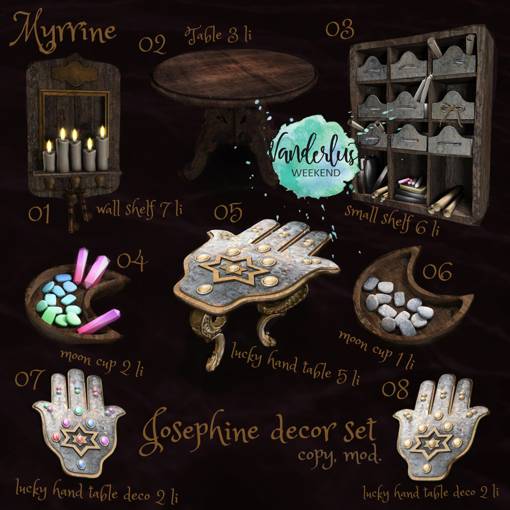 Myrrine – Josephine Decor Set