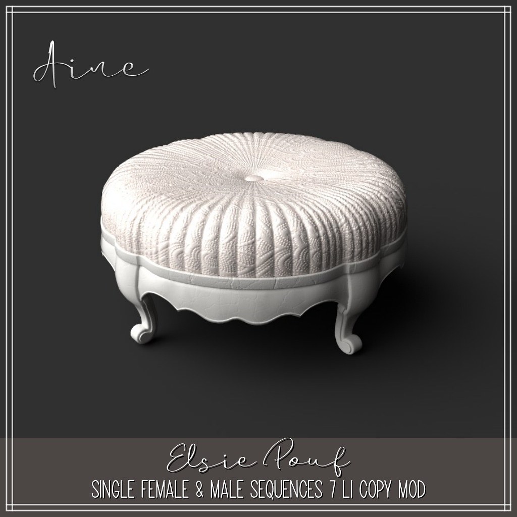 Aine – Elsie Pouf